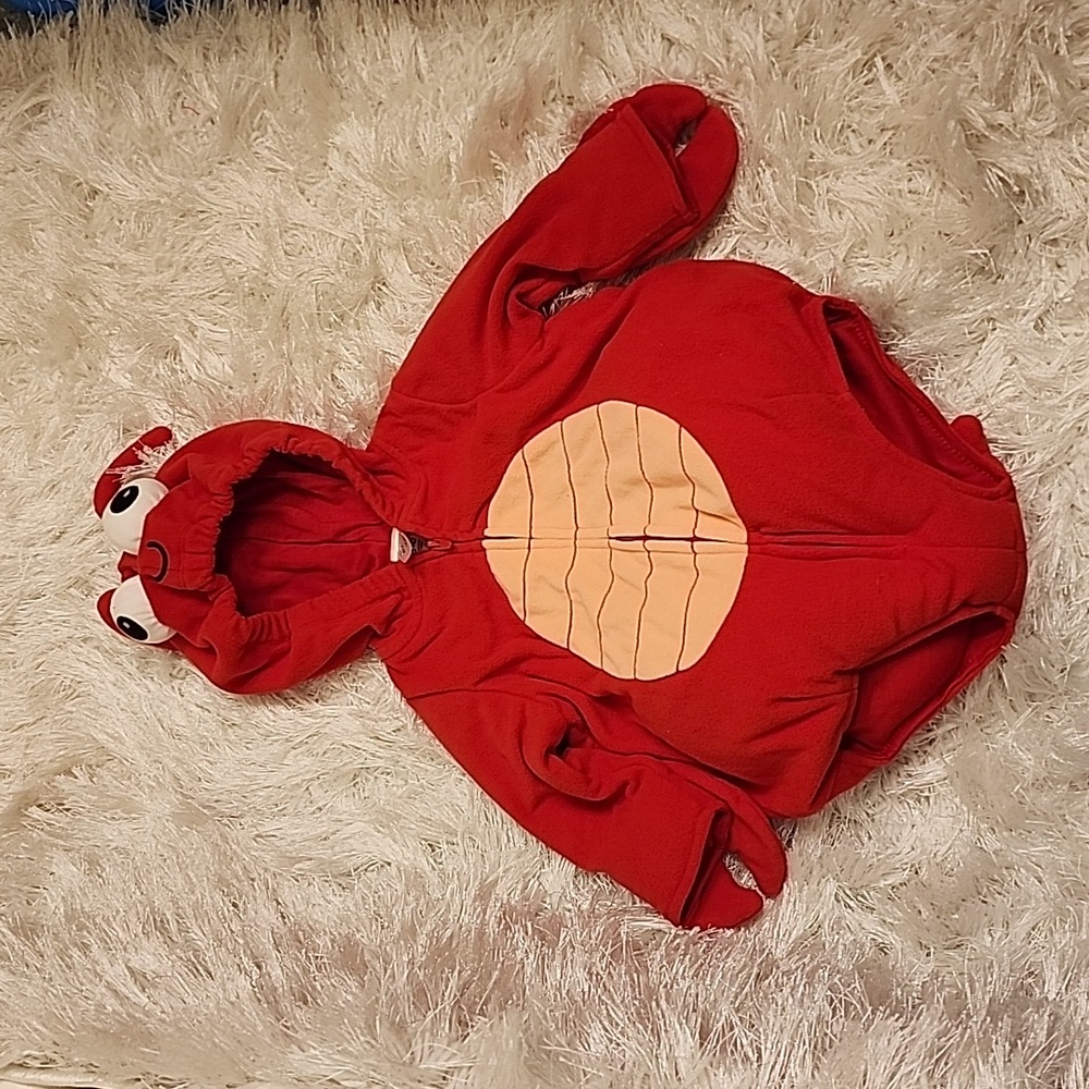 Carters Lobster Costume - 3 to 6 Months - Used once